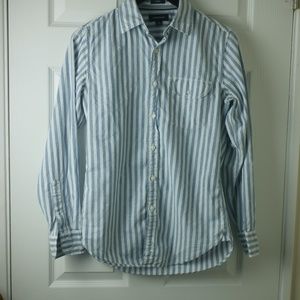 J. Crew Striped Shirt, Classic Fit, Size XS